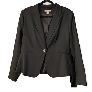 BOGO 🤑 - H&M BLACK BLAZER JACKET